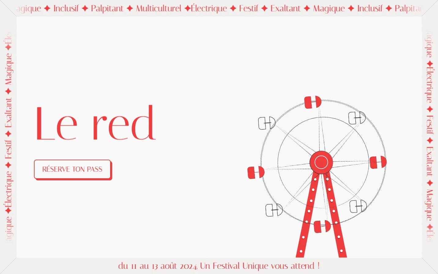Aperçu du projet Le RED