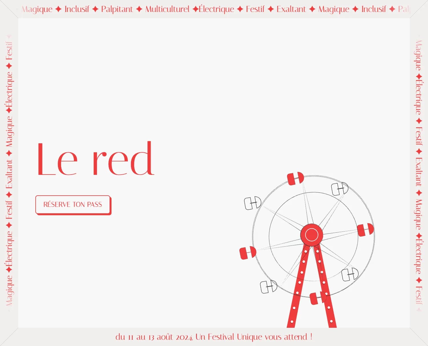 Aperçu du projet Le Red